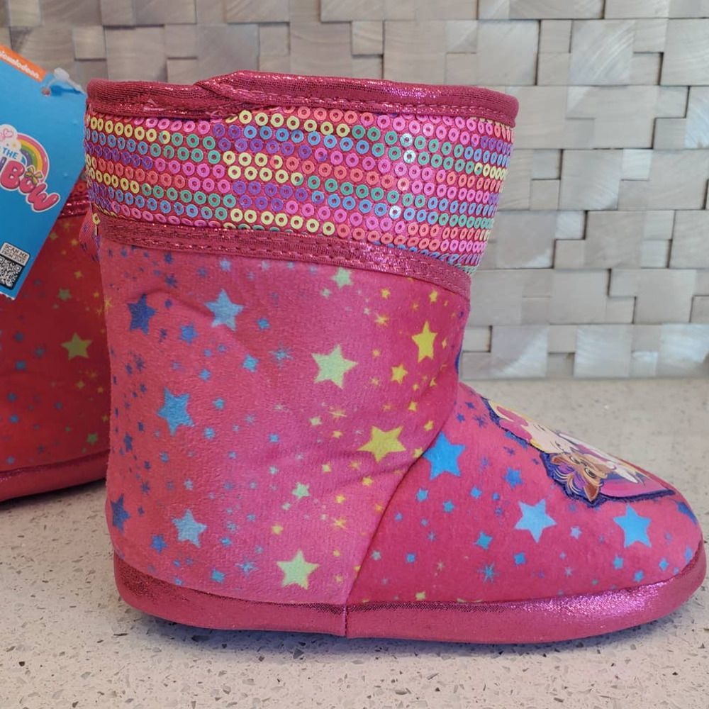 JoJo Siwa Slippers JoJo Siwa Boot Slippers JoJo Siwa Bootie Slippers - Picture 9 of 13